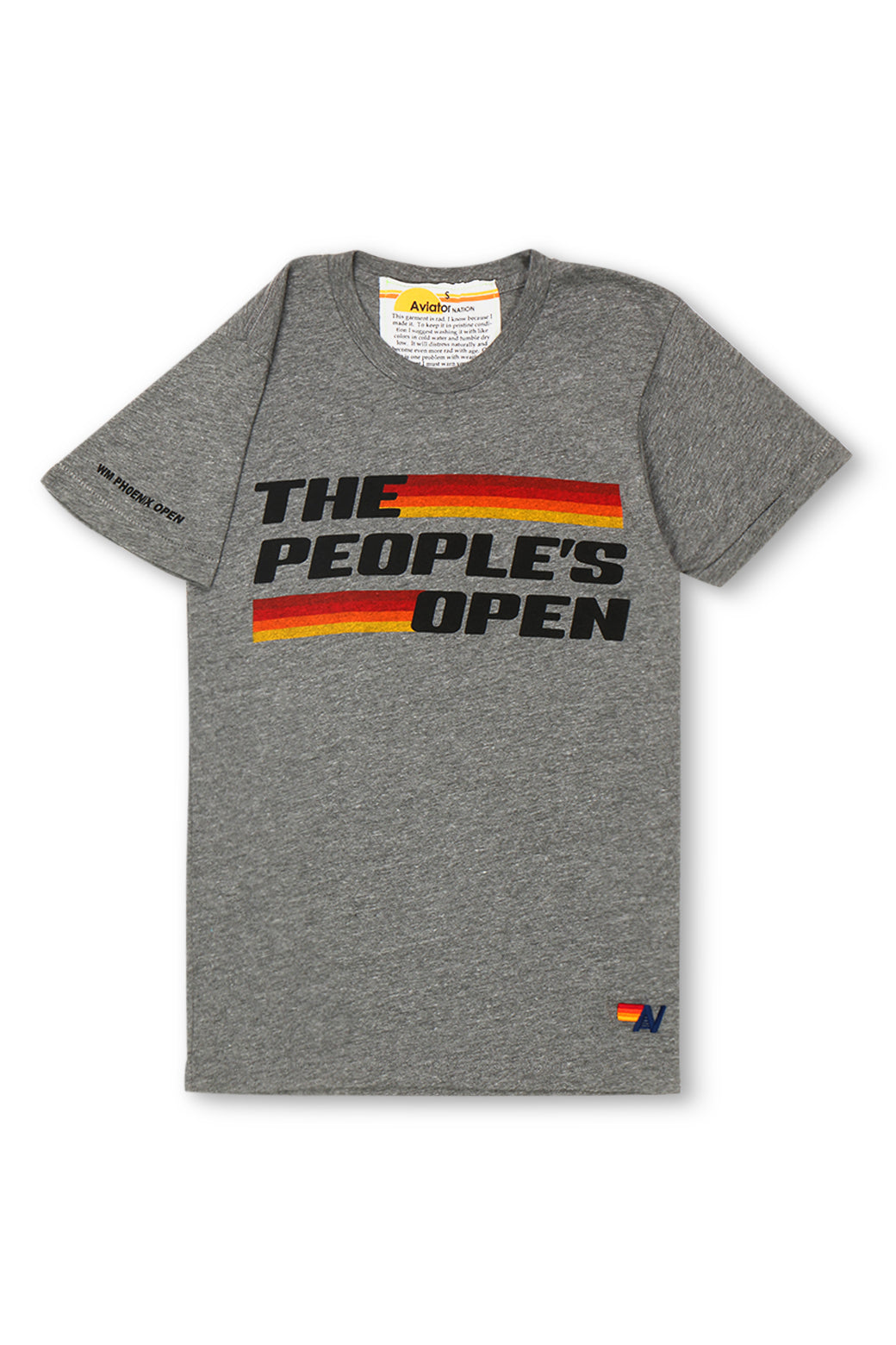 WM PHOENIX OPEN 2025 UNISEX CREW TEE - HEATHER