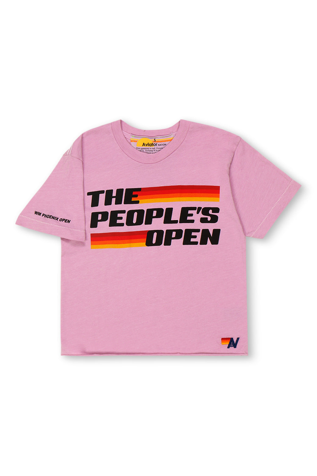 WM PHOENIX OPEN 2025 BOYFRIEND TEE - MAUVE