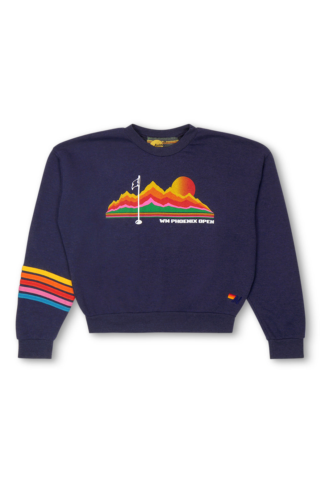 WM PHOENIX OPEN 2025 RELAXED CREW SWEATSHIRT - NAVY