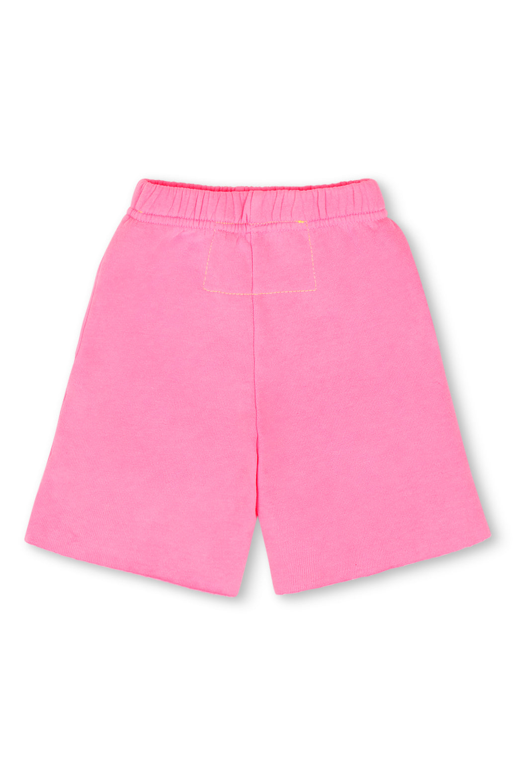 LOGO KIDS SWEATSHORTS - NEON PINK