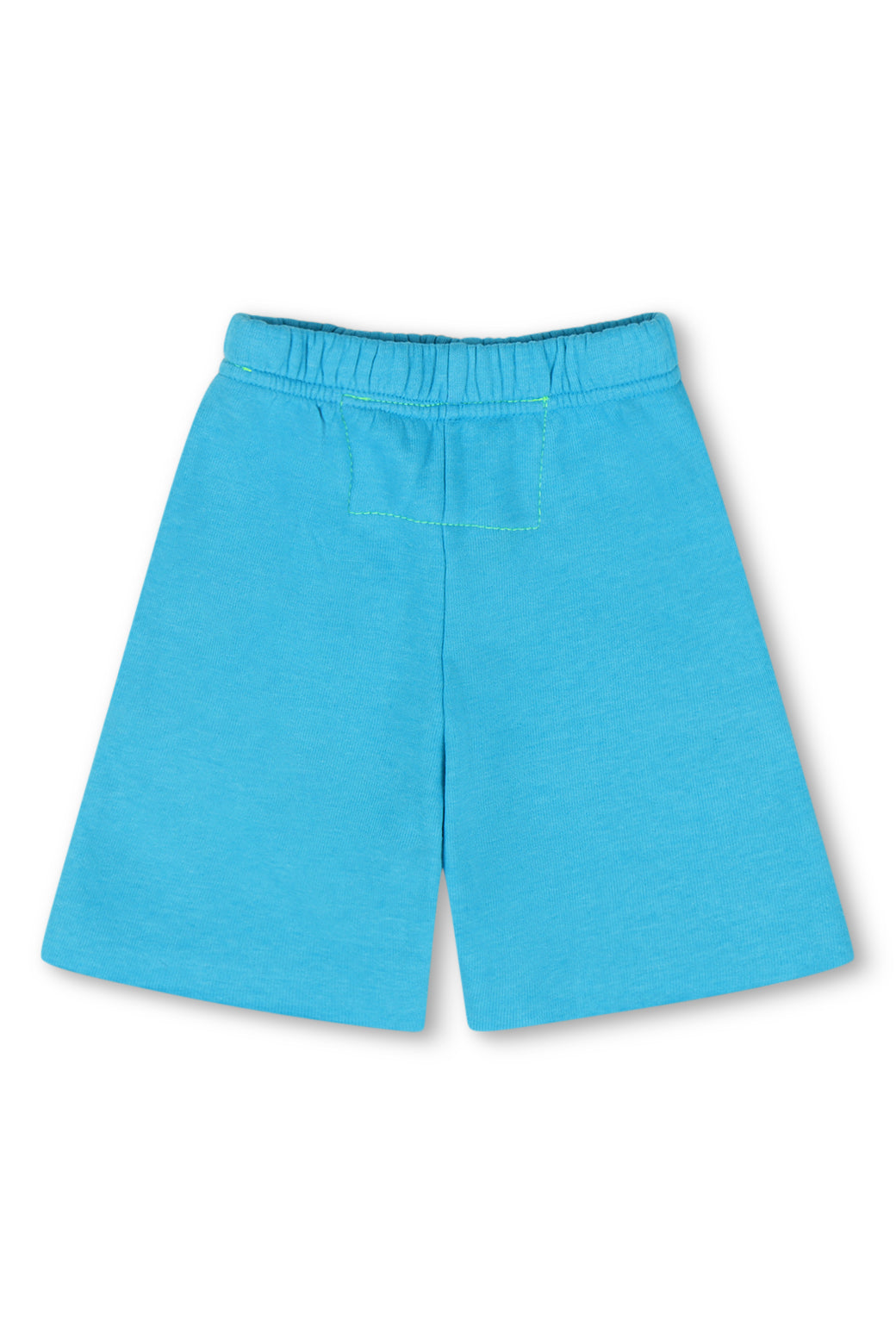 LOGO KIDS SWEATSHORTS - NEON BLUE