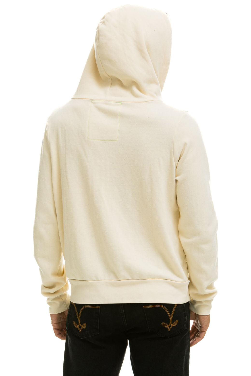 5 STRIPE HOODIE - VINTAGE WHITE