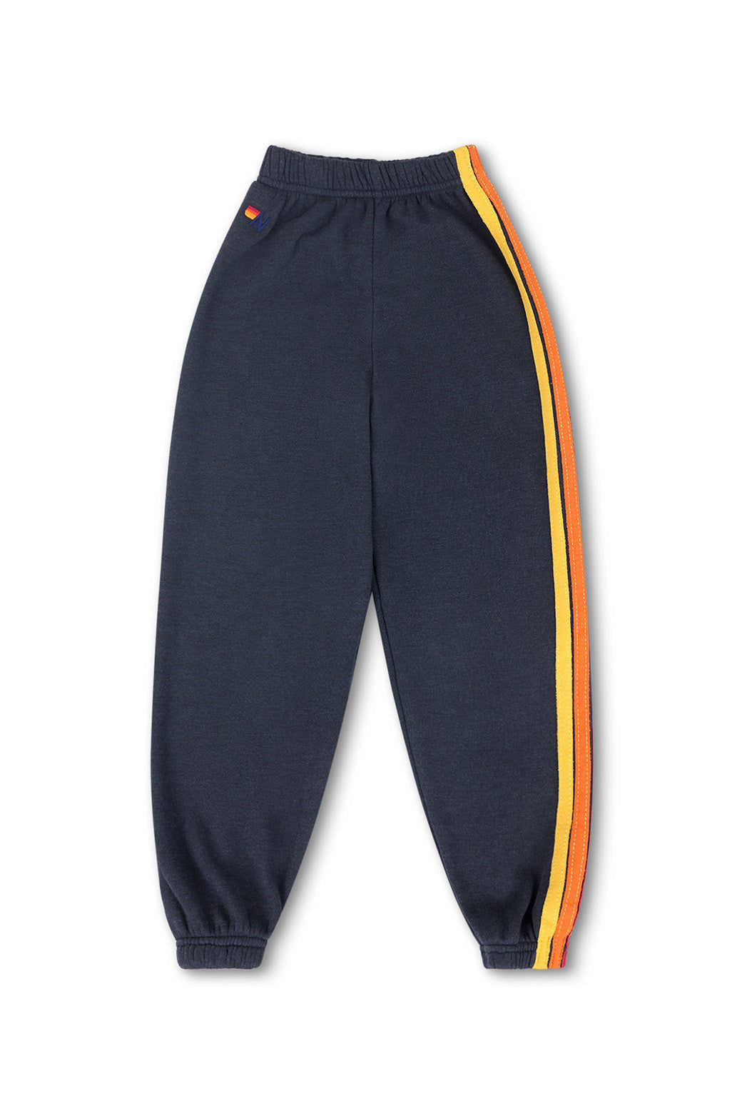 KID'S 5 STRIPE SWEATPANTS - CHARCOAL