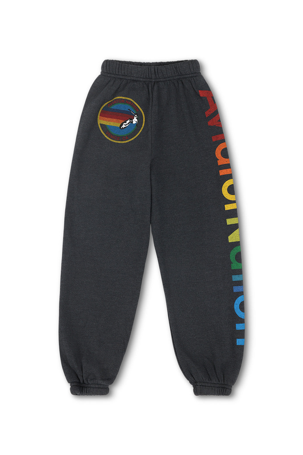 KID'S AVIATOR NATION SWEATPANTS - CHARCOAL
