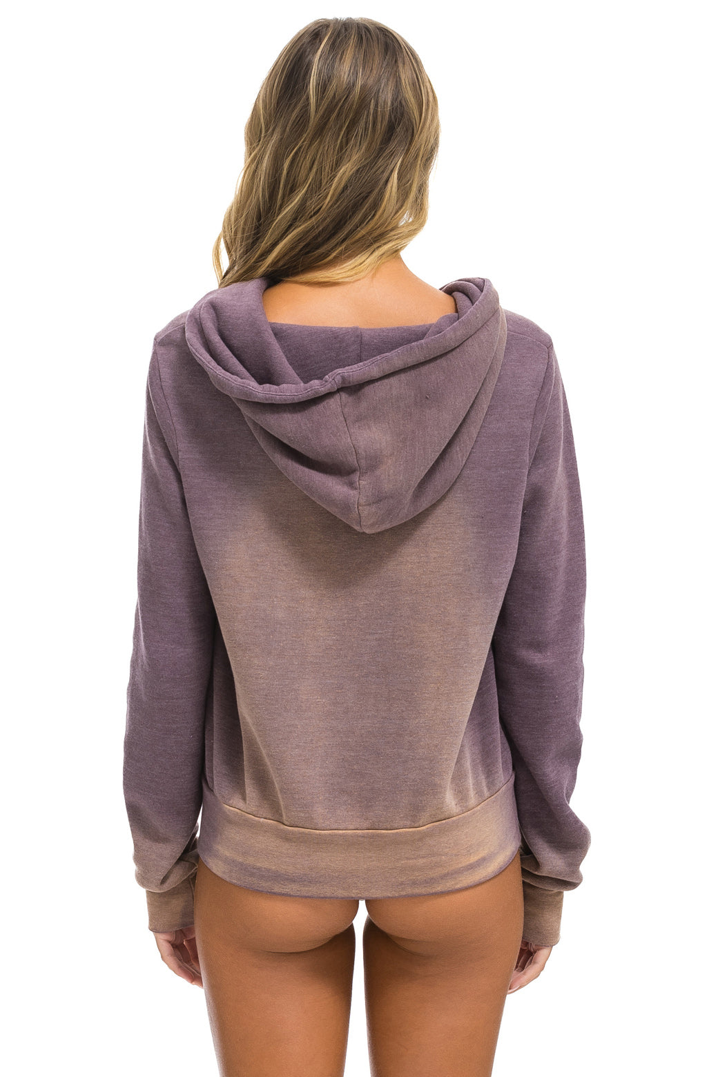 ESSENTIAL ZIP HOODIE - FADED MOCHA