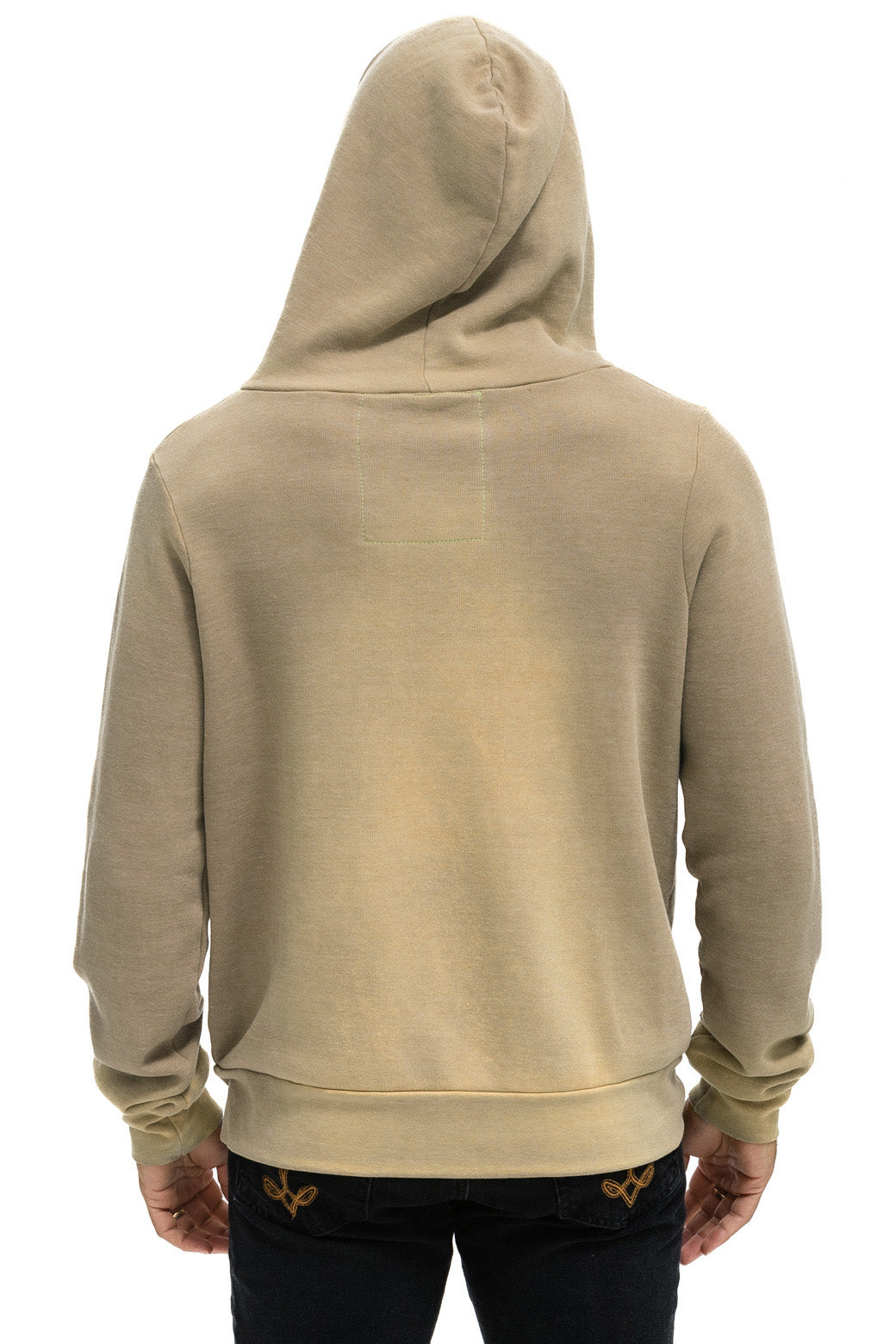 ESSENTIAL ZIP HOODIE - FADED TAN
