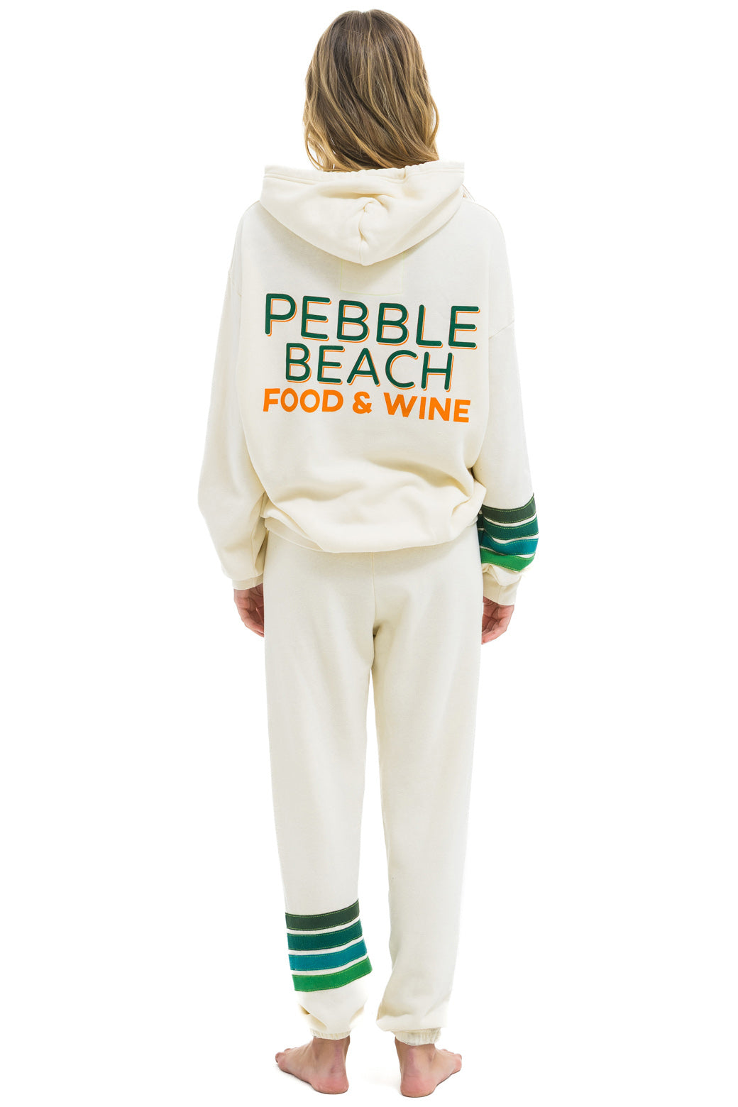 PEBBLE BEACH FOOD & WINE 2025 UNISEX SWEATPANTS - VINTAGE WHITE