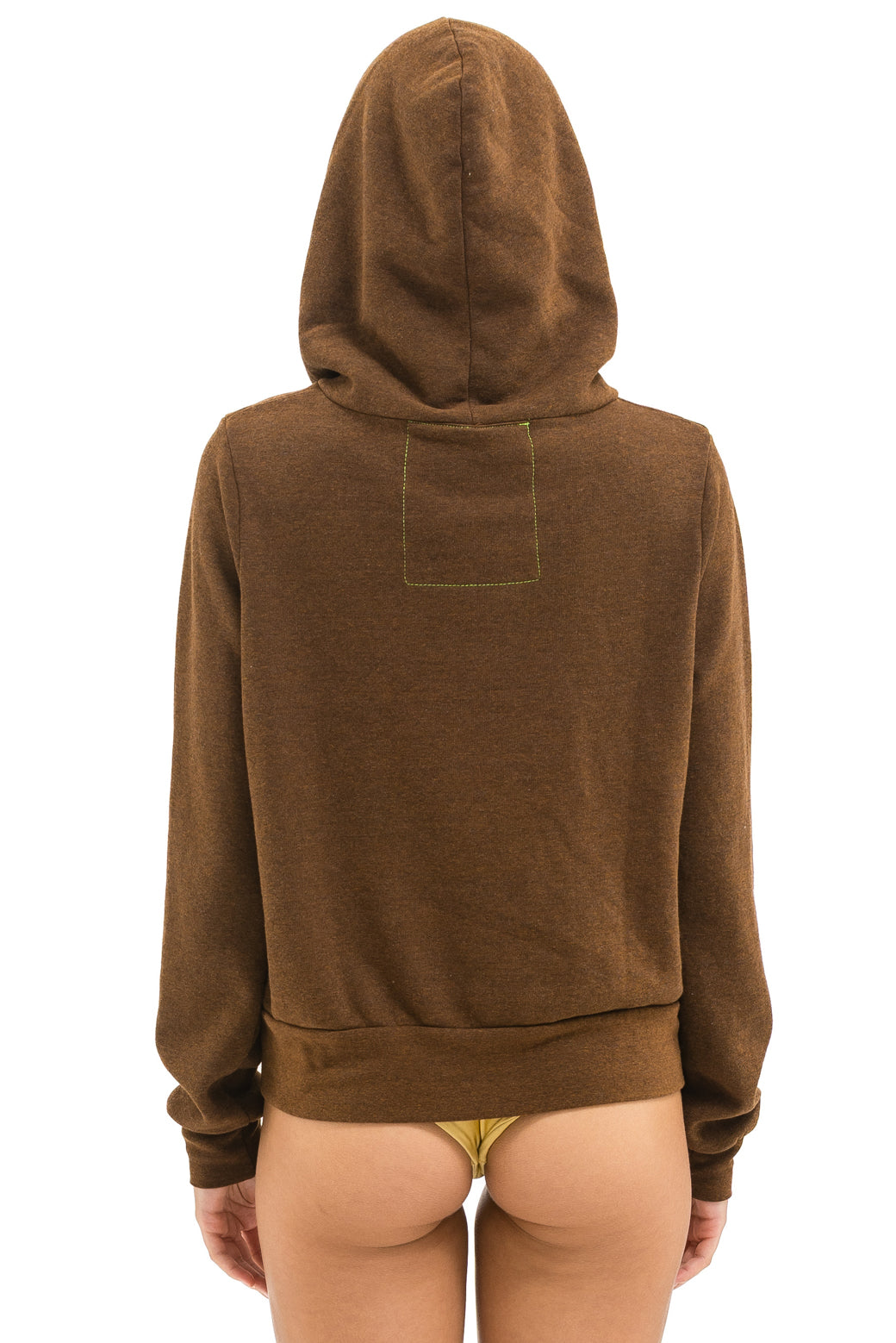 5 STRIPE HOODIE - CHOCOLATE // ESPRESSO