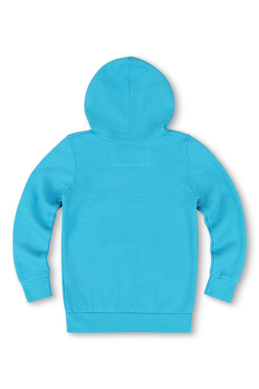KID'S 5 STRIPE HOODIE - NEON BLUE