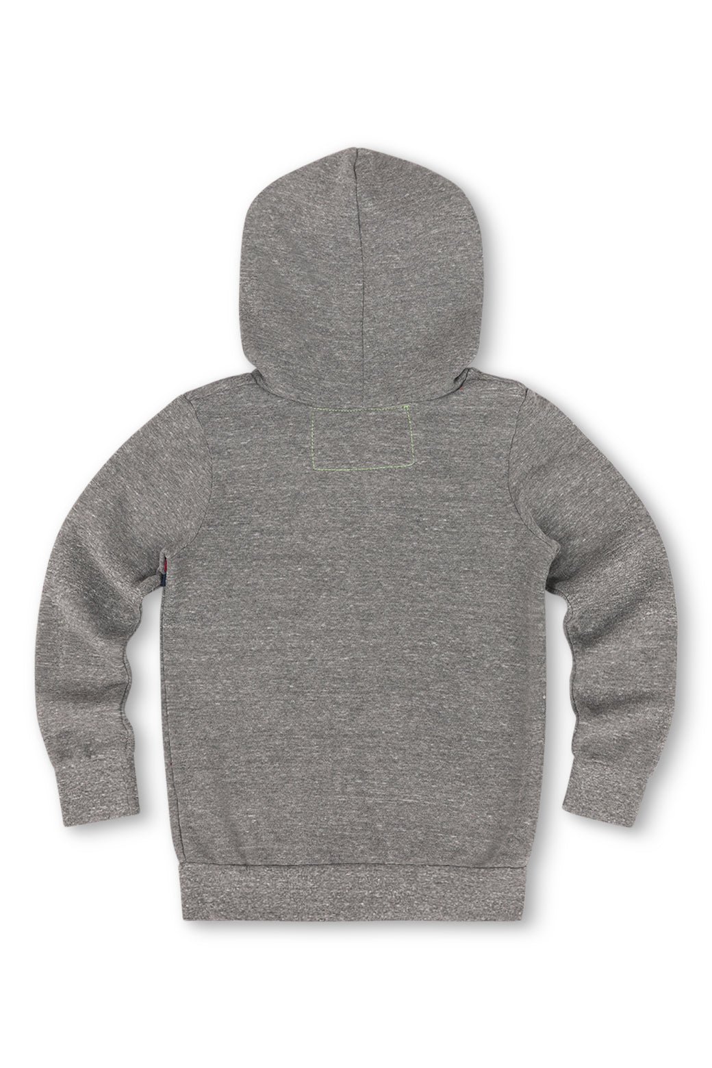 KID'S 5 STRIPE HOODIE - HEATHER GREY