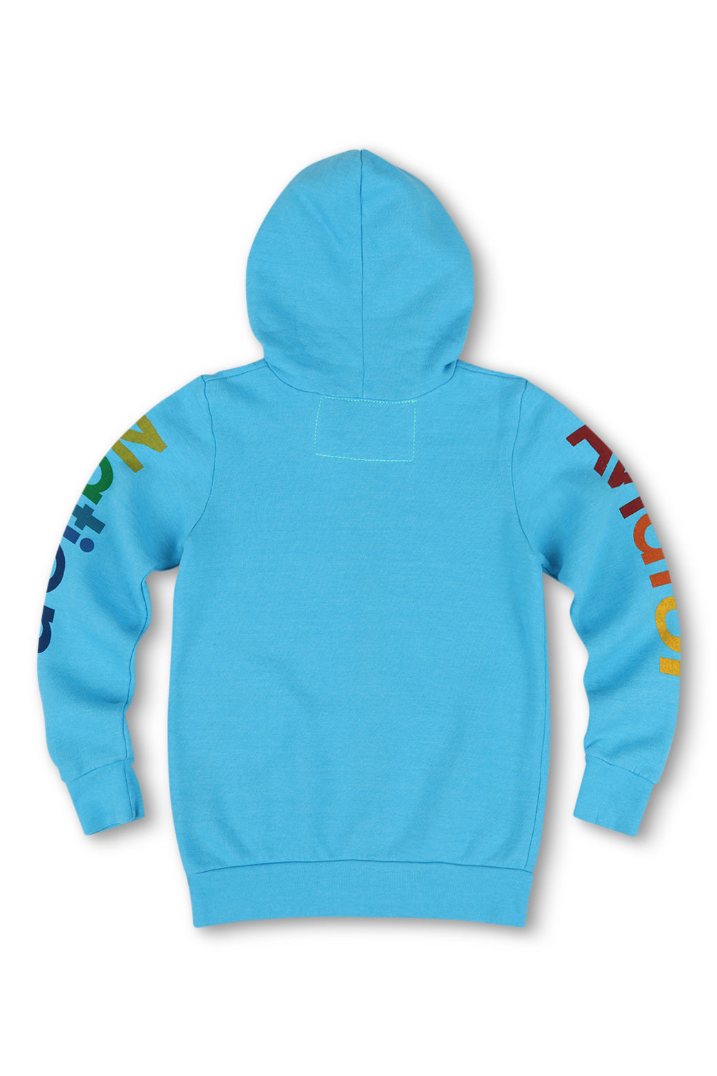 KID'S AVIATOR NATION ZIP HOODIE - NEON BLUE