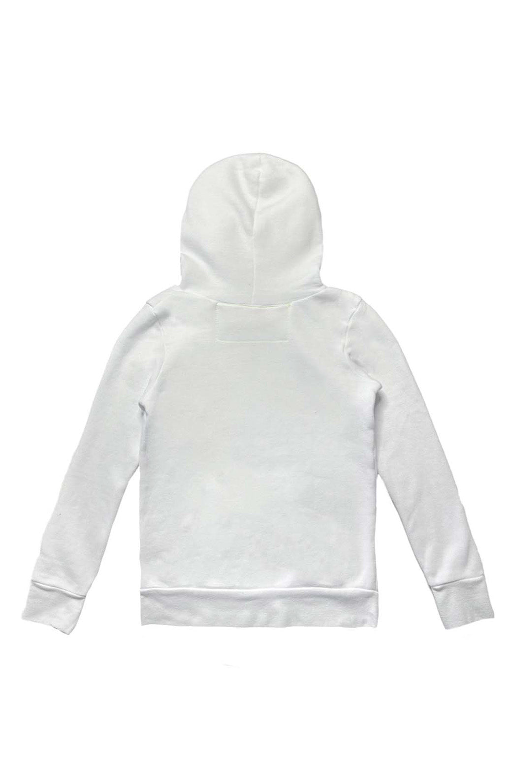 KID'S LOGO PULLOVER HOODIE - WHITE