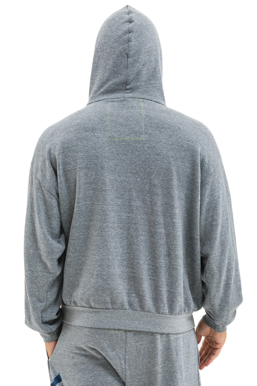 NY YANKEES RELAXED PULLOVER HOODIE - HEATHER GREY