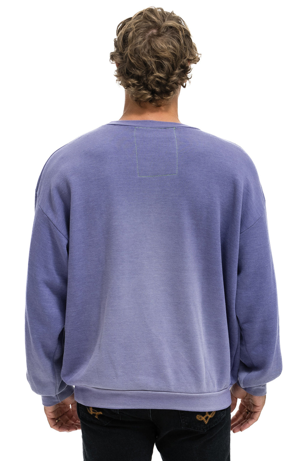 ASPEN MOUNTAIN RELAXED CREW SWEATSHIRT - FADED GRAPE
