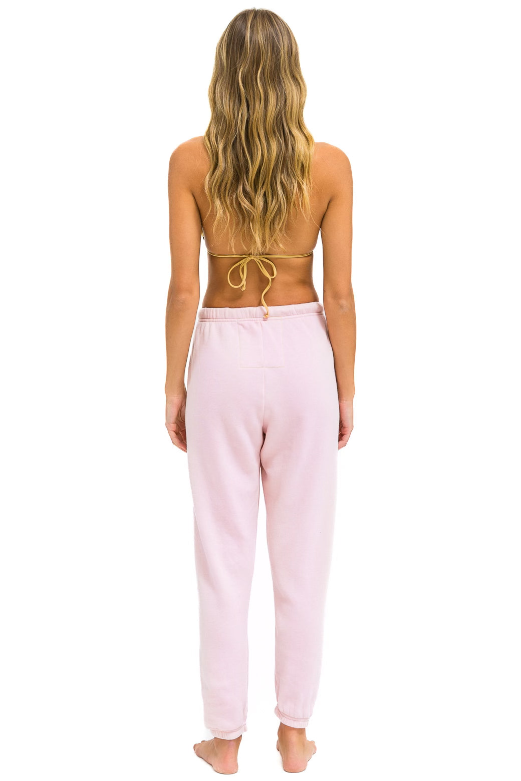 LOGO SWEATPANTS - LIGHT PINK