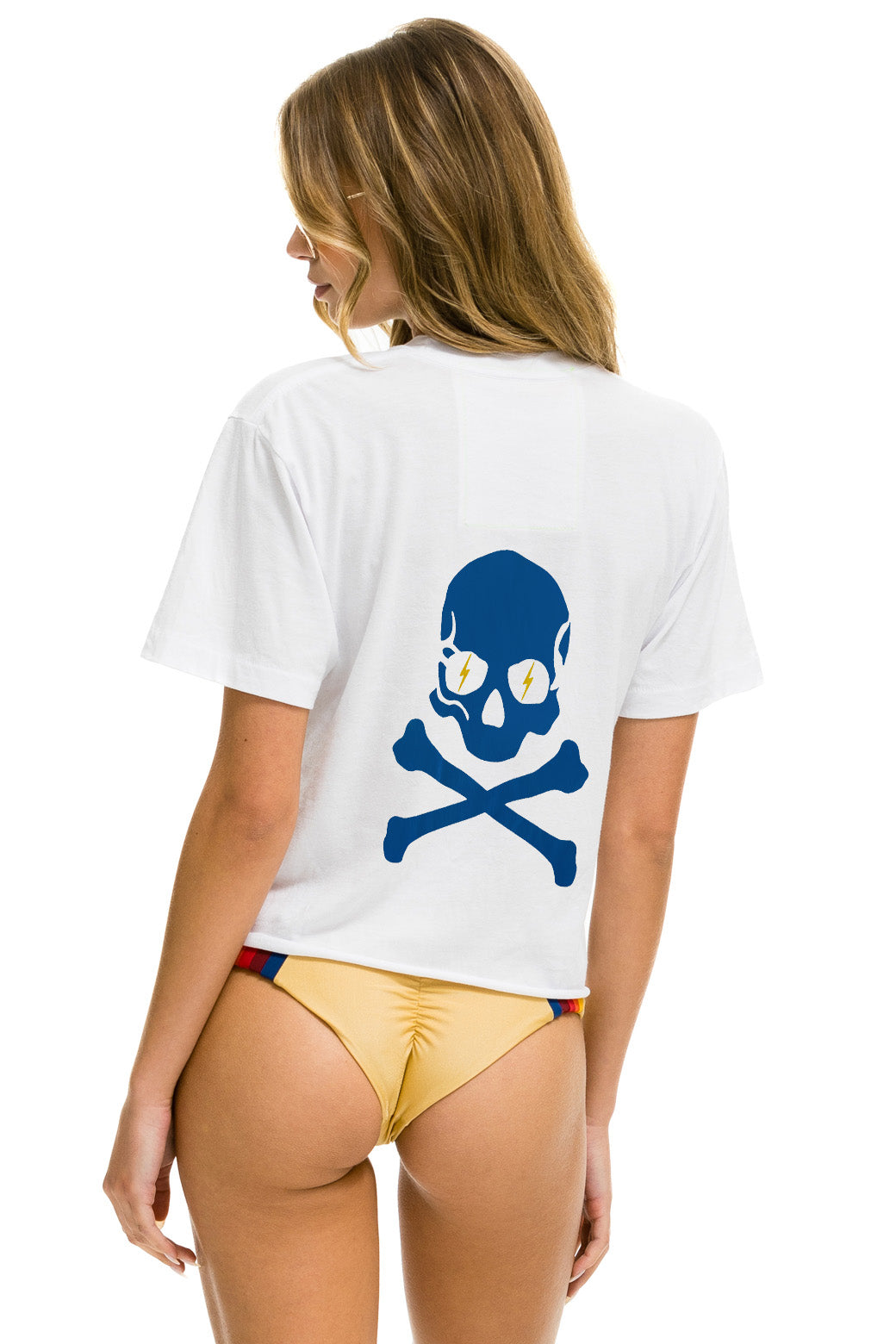 SOUL CYCLE SKULL 2025 BOYFRIEND TEE - WHITE