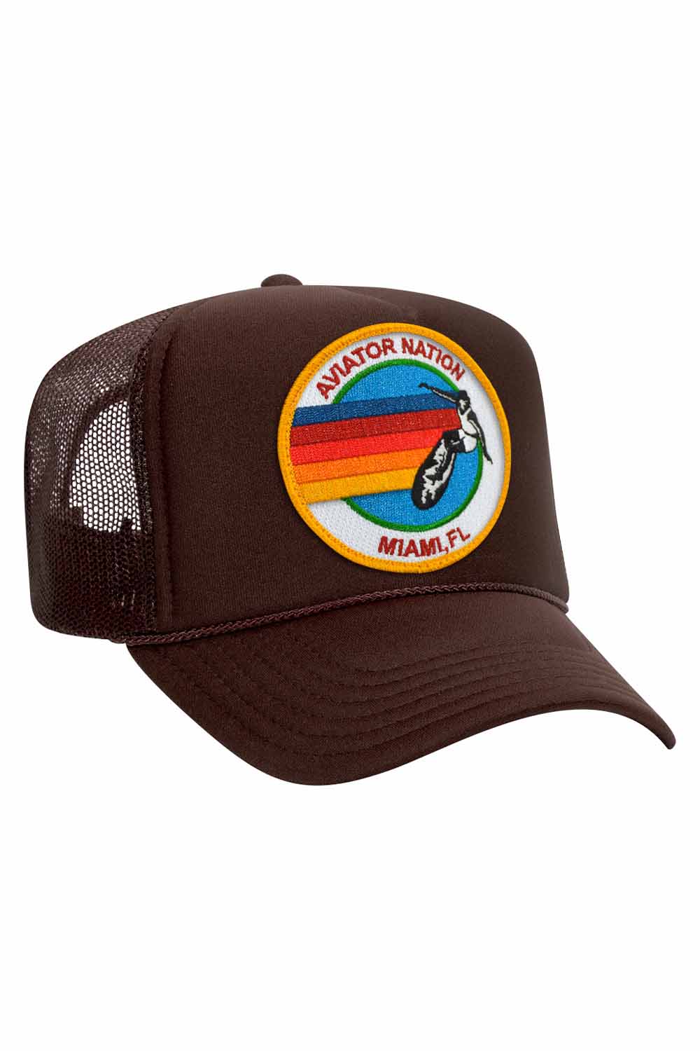 AVIATOR NATION MIAMI TRUCKER HAT