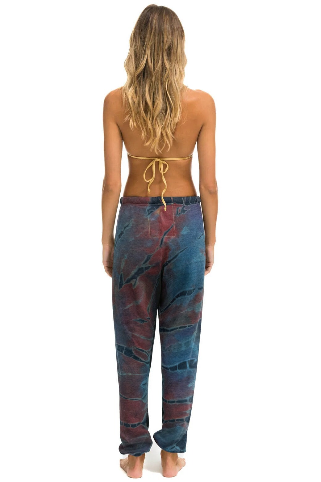 HAND DYED SWEATPANTS - TIE DYE MULTI