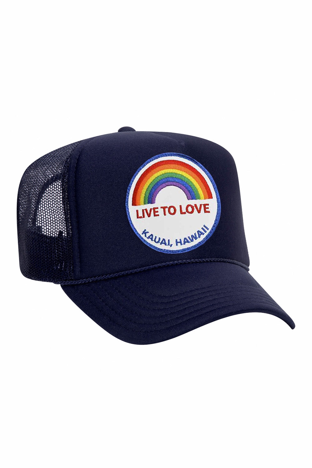 LIVE TO LOVE VINTAGE TRUCKER HAT
