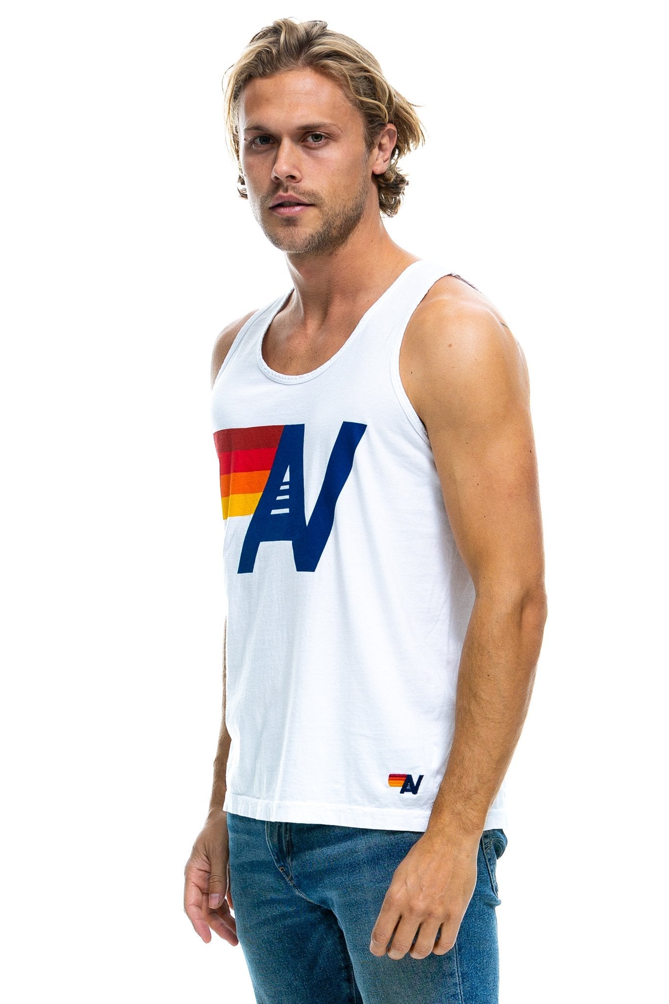 MEN'S LOGO TANK - WHITE