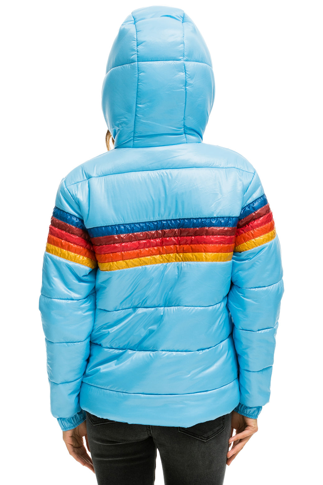 5 STRIPE TREKKER JACKET - GLOSSY SKY