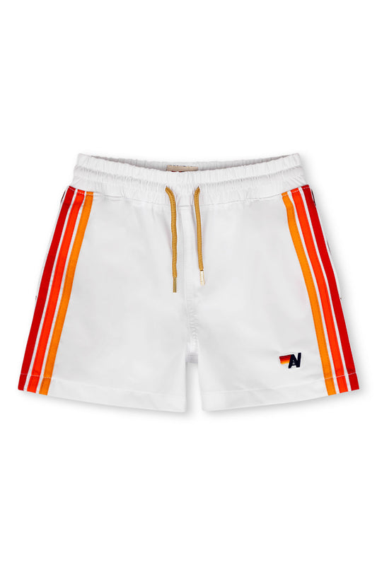 AVIATOR NATION KIDS FLEX BOARD SHORTS - WHITE