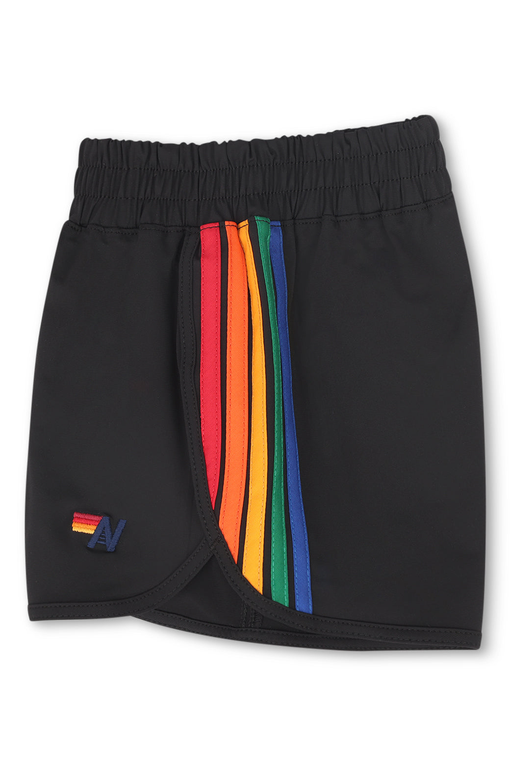 5 STRIPE KIDS FLEX JOGGER SHORT - BLACK