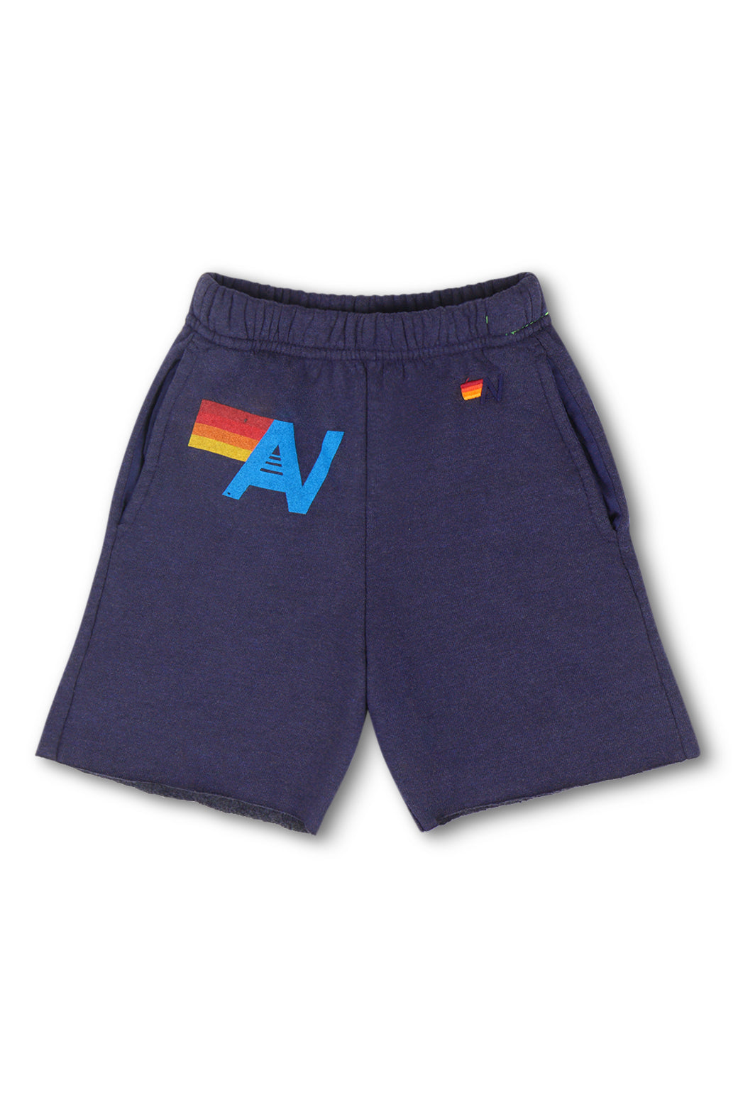 LOGO KIDS SWEATSHORTS - NAVY