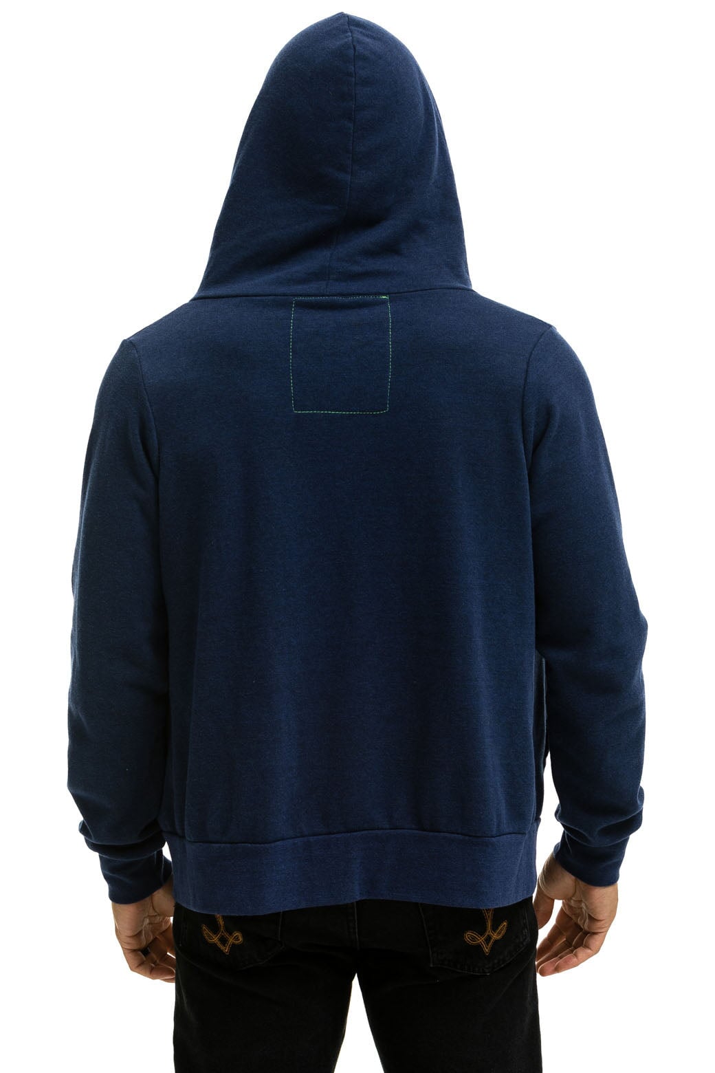 5 STRIPE HOODIE -  NAVY // BLUE