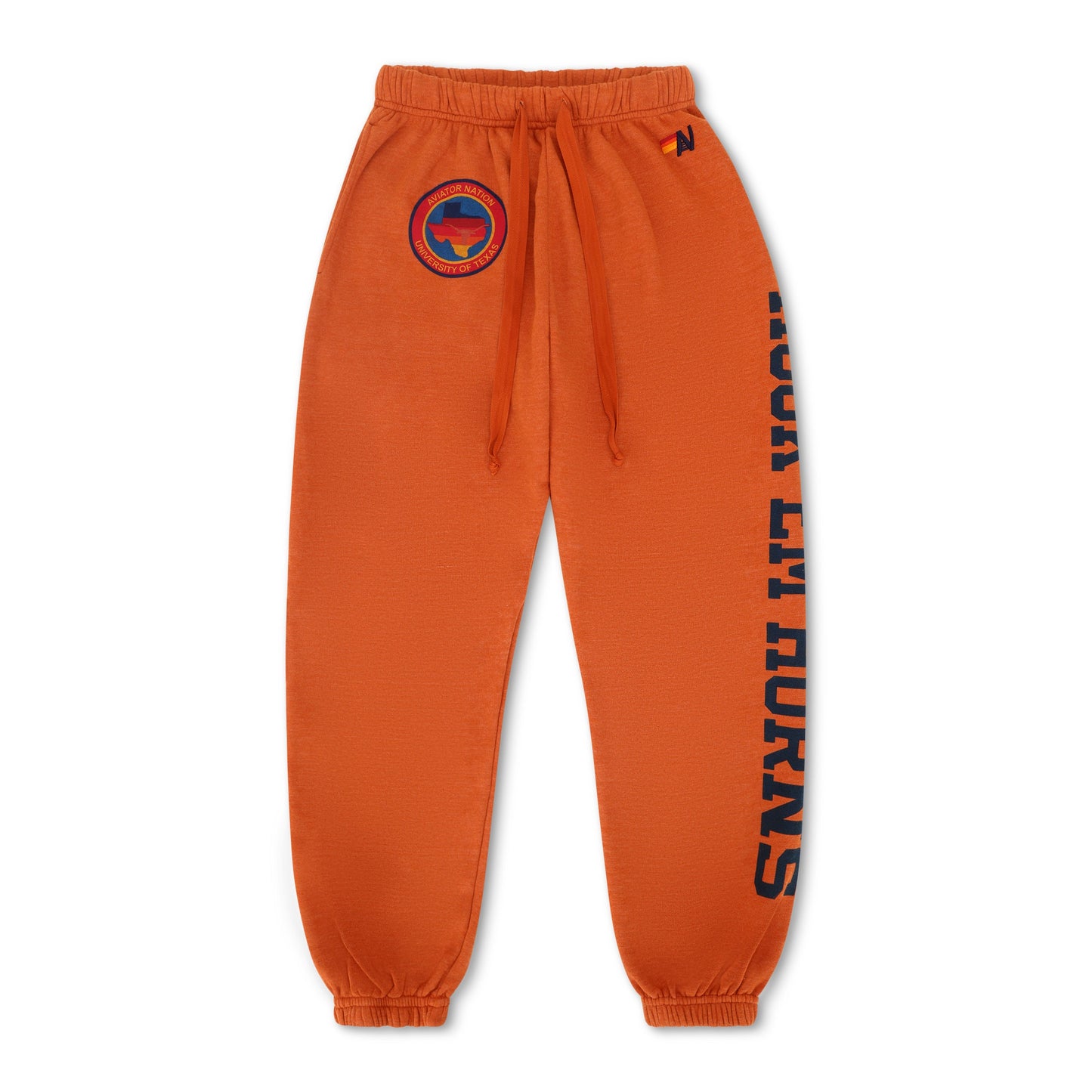UNIVERSITY OF TEXAS CIRCLE PRINT SWEATPANTS - BURNT ORANGE