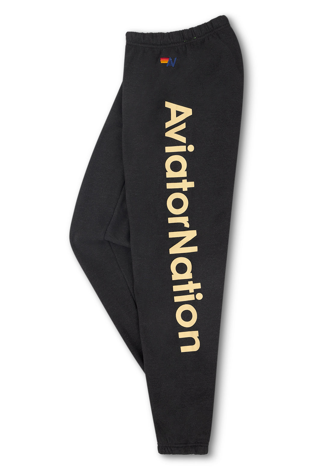 VANDERBILT LOGO UNISEX SWEATPANTS - BLACK