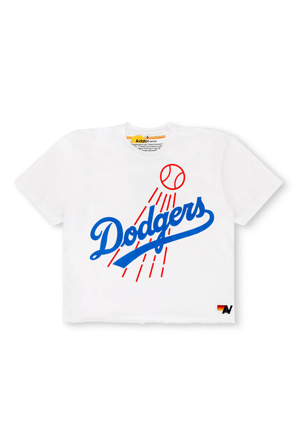 LOS ANGELES DODGERS BOYFRIEND TEE - WHITE