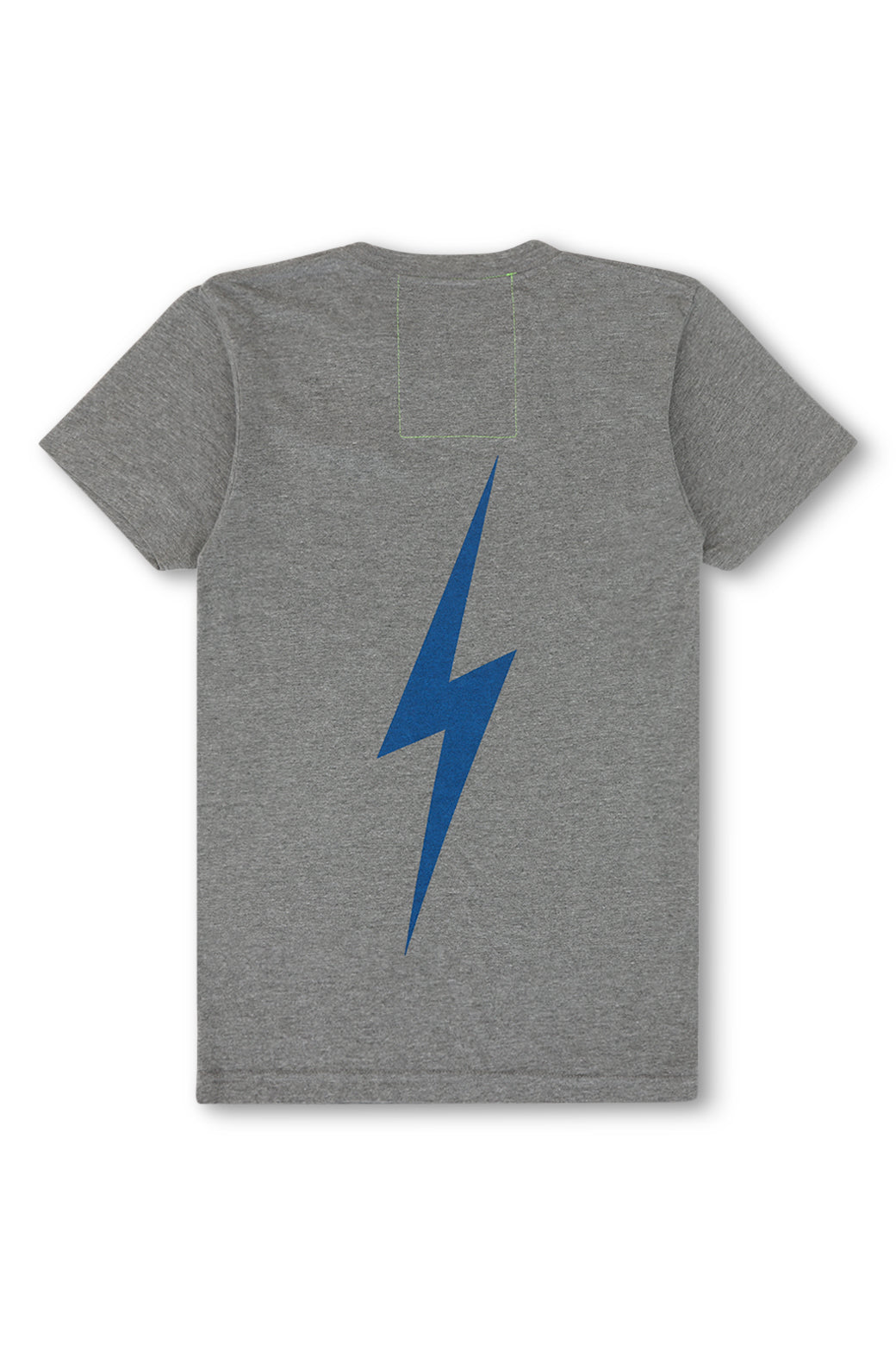 LOS ANGELES DODGERS BOLT CREW TEE - HEATHER GREY