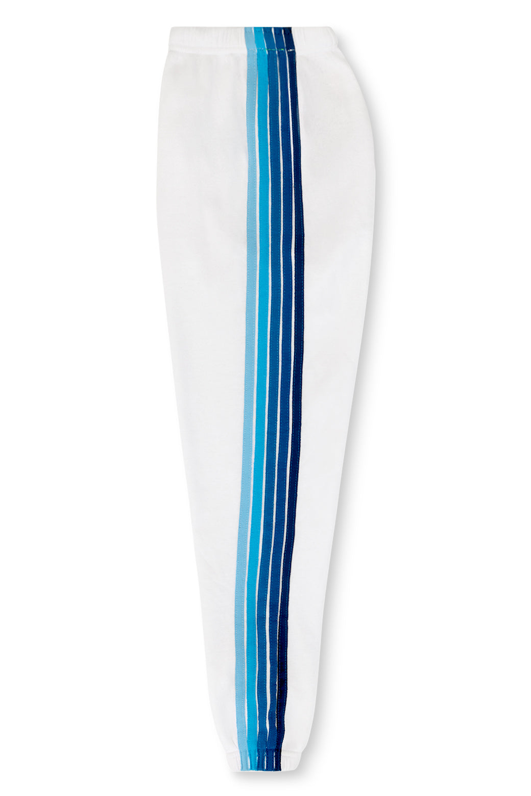 LOS ANGELES DODGERS 5 STRIPE SWEATPANTS - WHITE // BLUE
