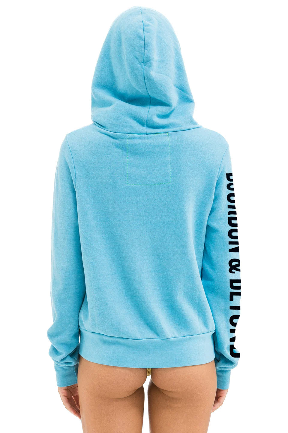 BOURBON AND BEYOND 2025 ZIP HOODIE RELAXED - AQUA