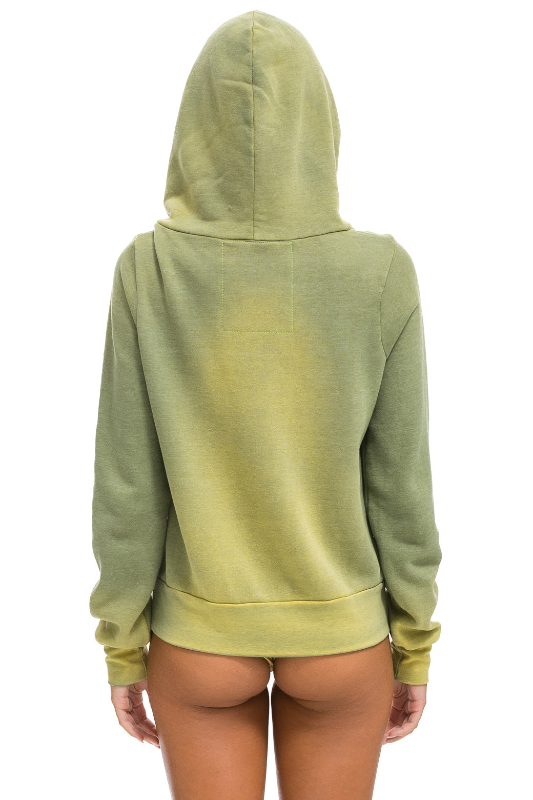 ESSENTIAL ZIP HOODIE - FADED ARMY