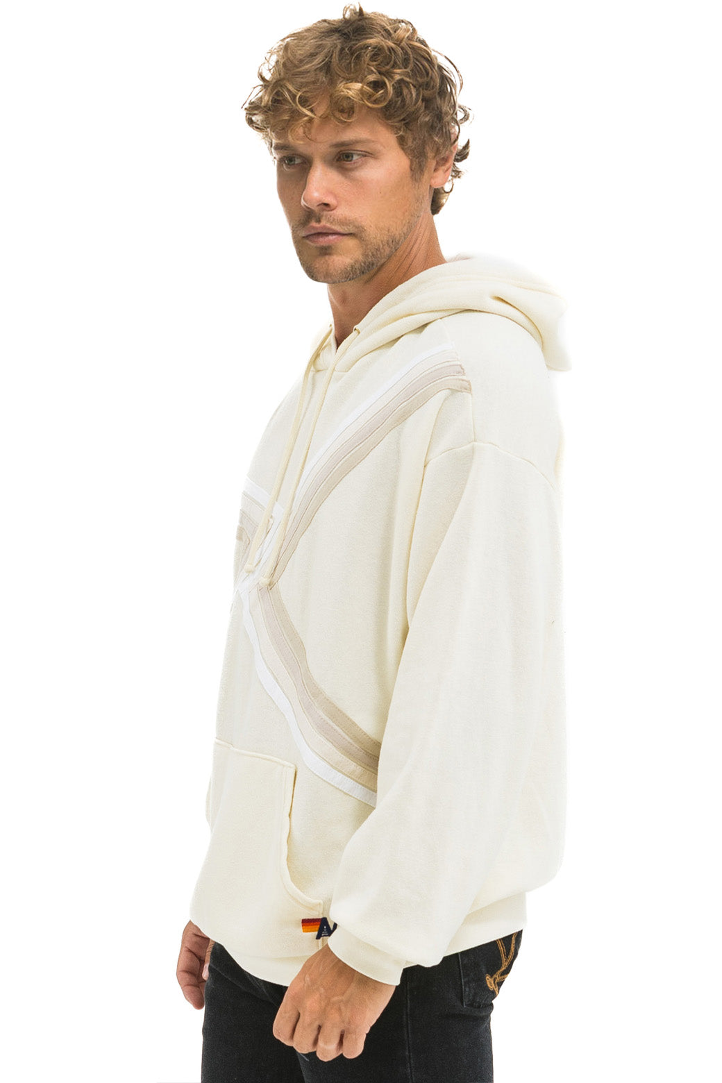 BLAZE PULLOVER HOODIE RELAXED - VINTAGE WHITE // VINTAGE WHITE