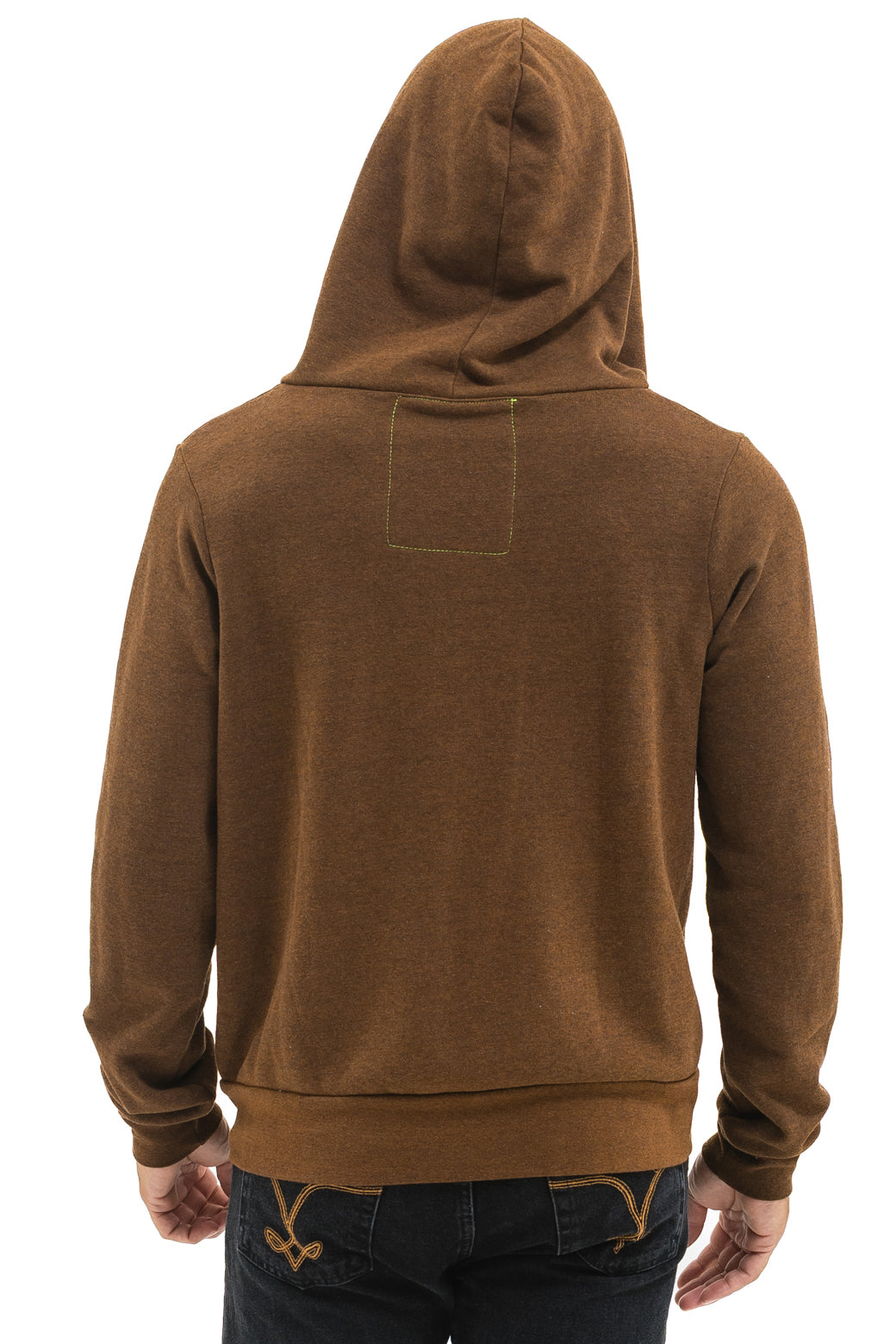 5 STRIPE HOODIE - CHOCOLATE // ESPRESSO