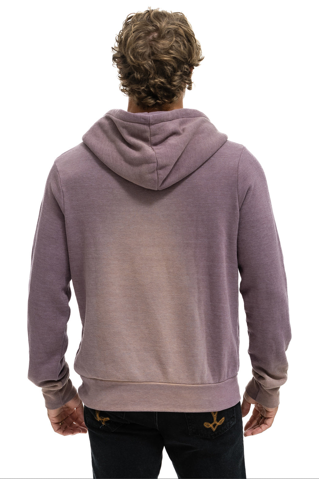 5 STRIPE HOODIE - FADED MOCHA