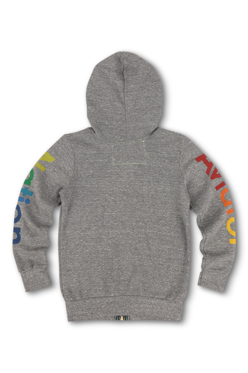 KID'S AVIATOR NATION ZIP HOODIE - HEATHER GREY