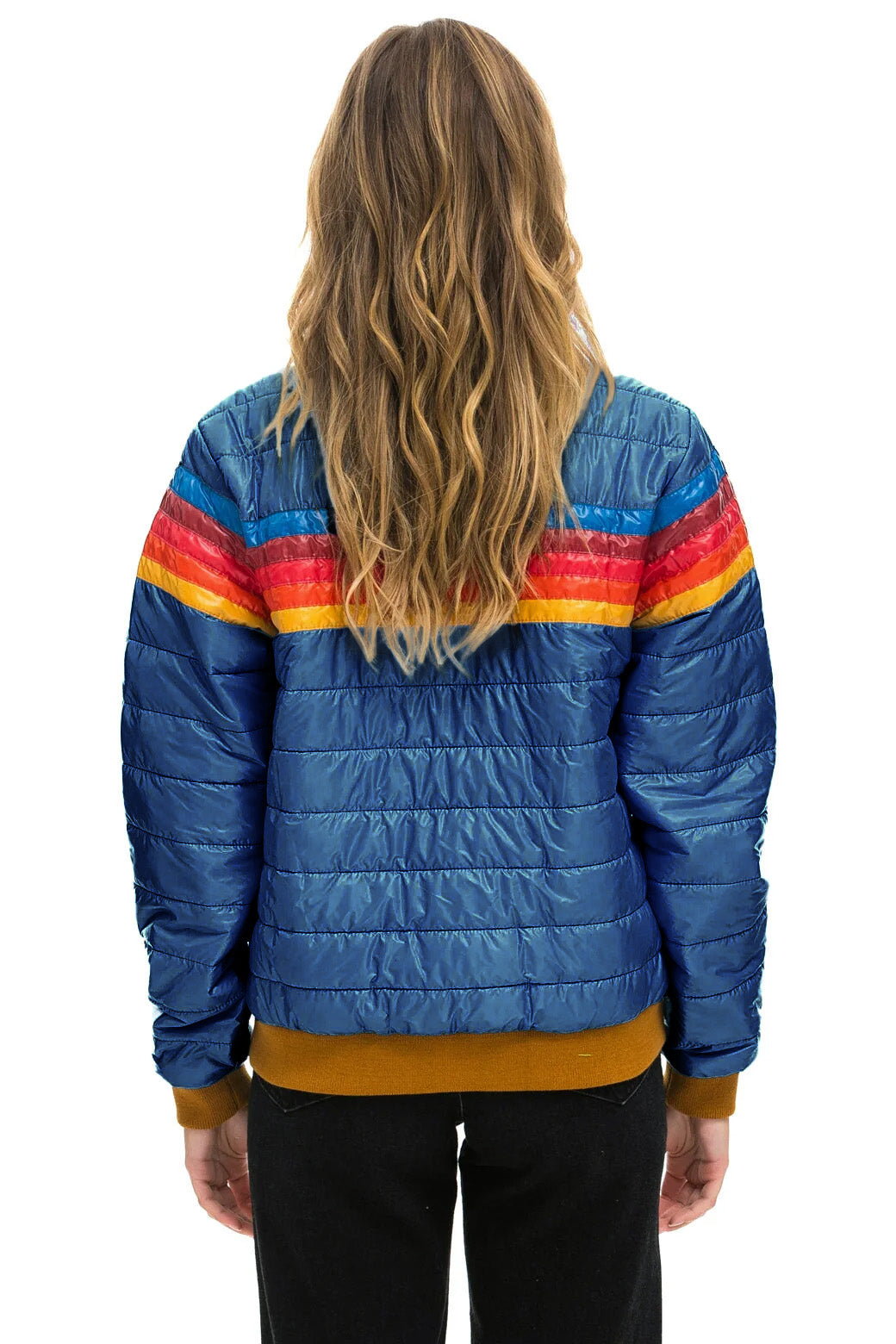 5 STRIPE RAINBOW - GLOSSY DEEP BLUE