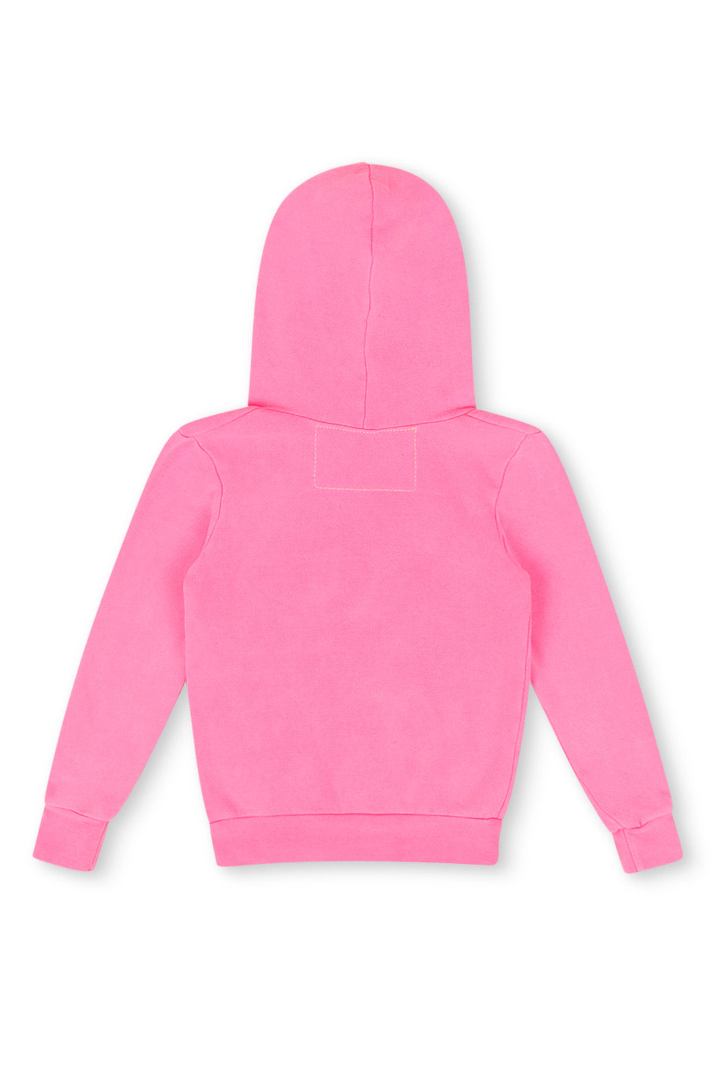 KID'S LOGO  PULLOVER HOODIE - NEON PINK