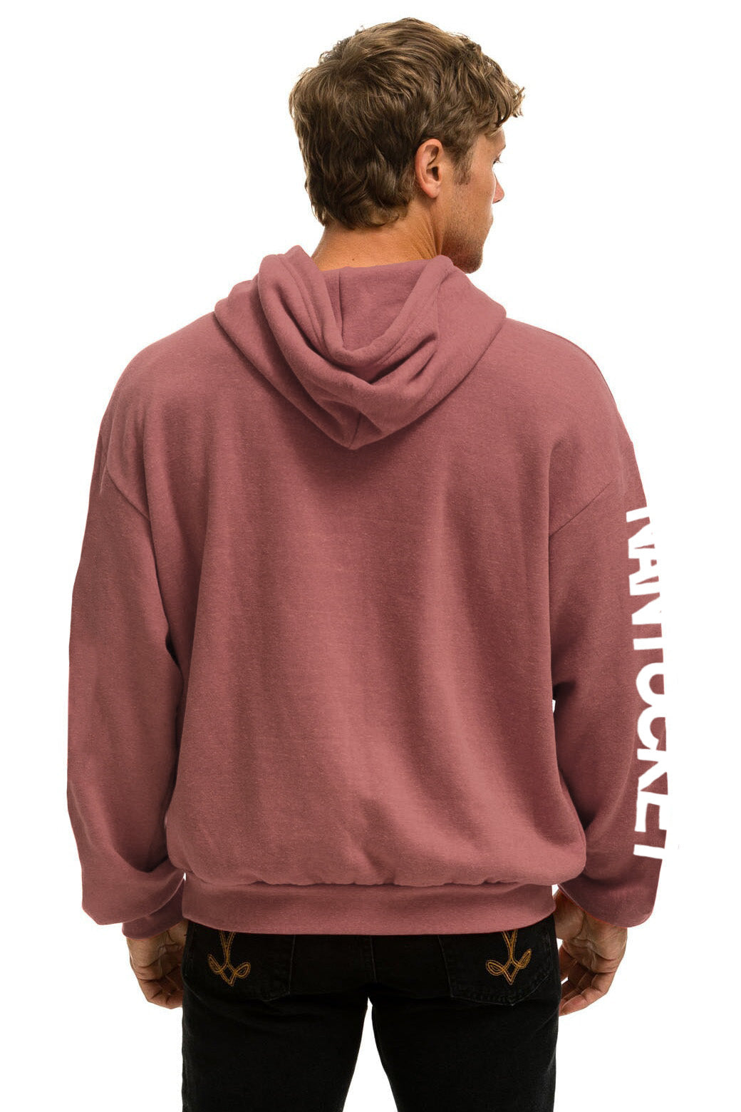 NANTUCKET 2025 PULLOVER RELAXED HOODIE - SALMON