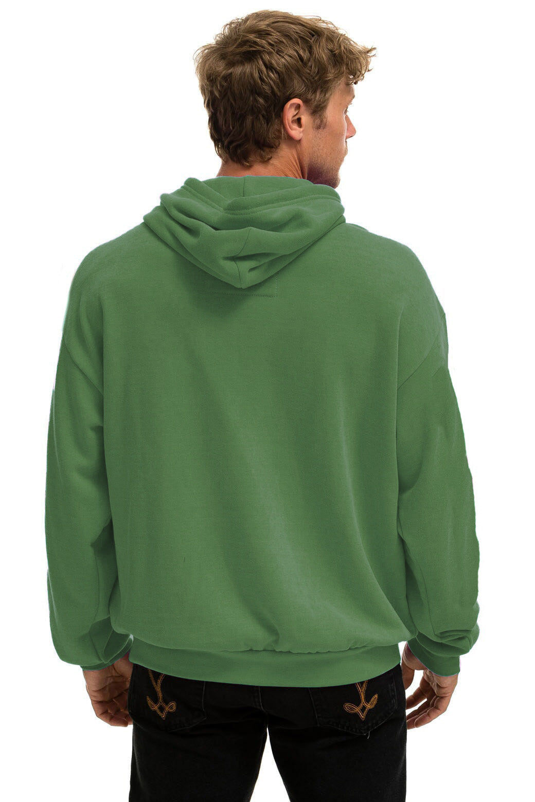 BOLT HEART PULLOVER RELAXED HOODIE - PALM