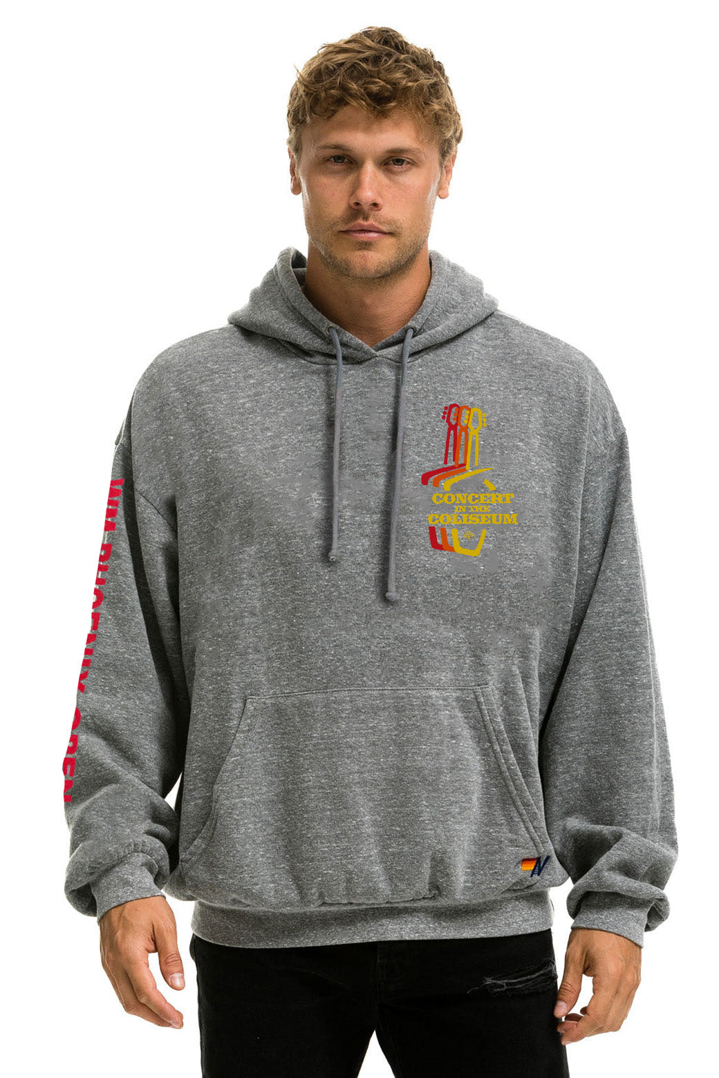 WMPO CONCERT IN COLISEUM 2025  RELAXED PULLOVER HOODIE - HEATHER