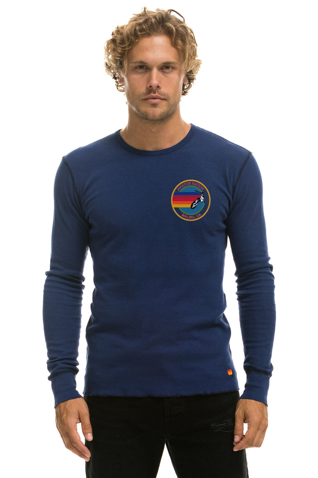 AVIATOR NATION MALIBU THERMAL - NAVY