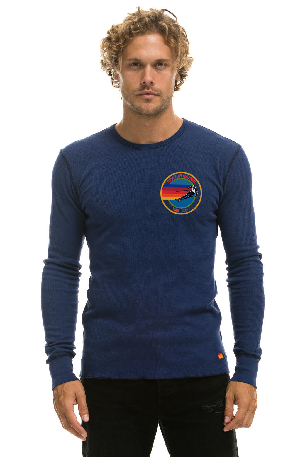 AVIATOR NATION VAIL THERMAL - NAVY