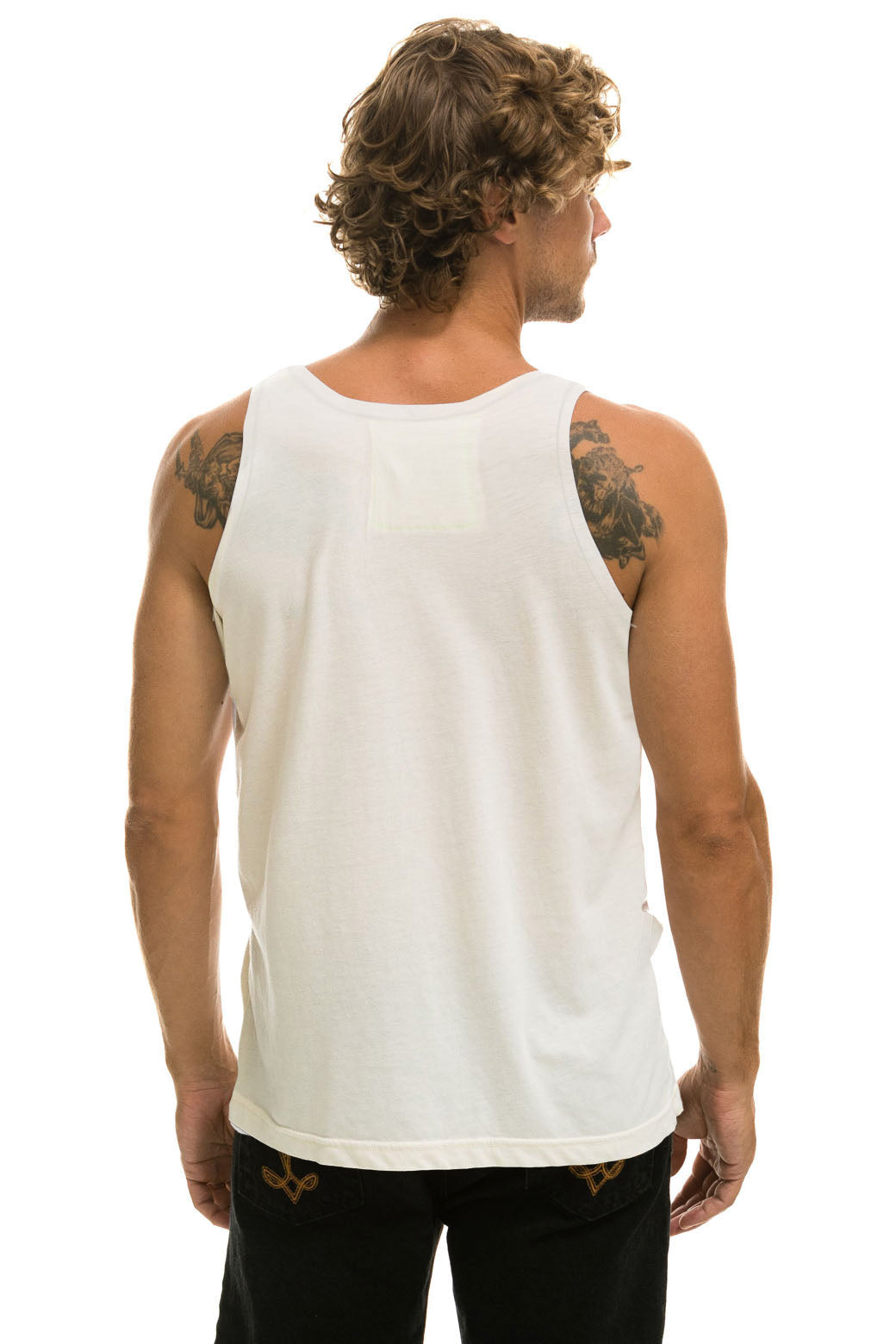 MEN'S BASIC TANK - VINTAGE WHITE