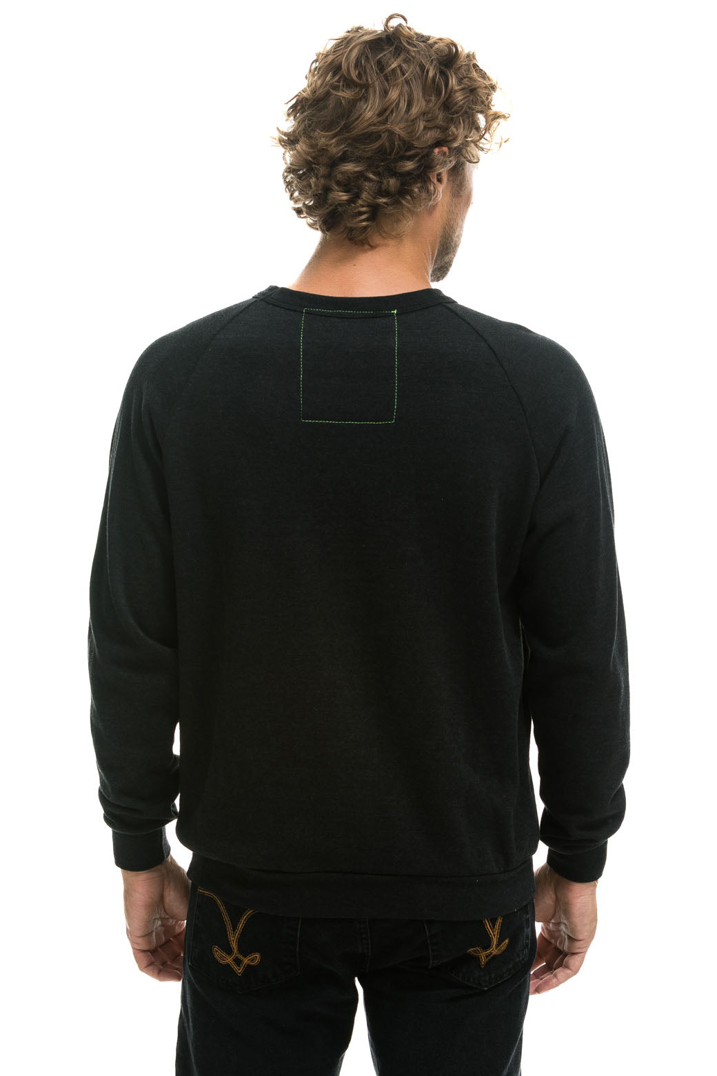 DREAMLAND LOGO CREW SWEATSHIRT - BLACK