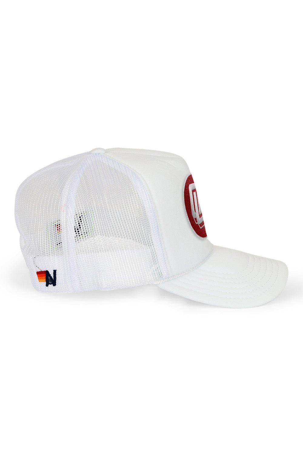 UNIVERSITY OF OKLAHOMA VINTAGE LOW RISE TRUCKER - WHITE